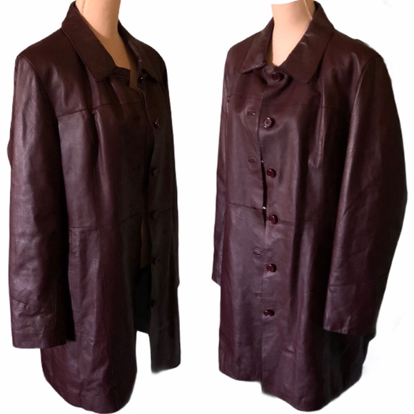 R&O by Reilly Olmes Soft Leather Coat